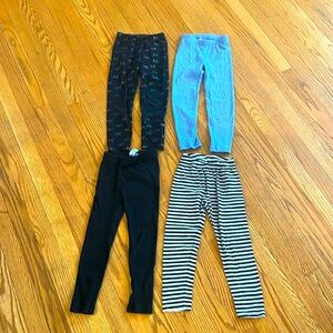 Cat & Jack Leggings Size XS (4/5) - 4 Pairs!